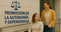 Persona con discapacidad y su asistente personal