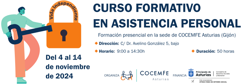 Curso formativo en asistencia personal