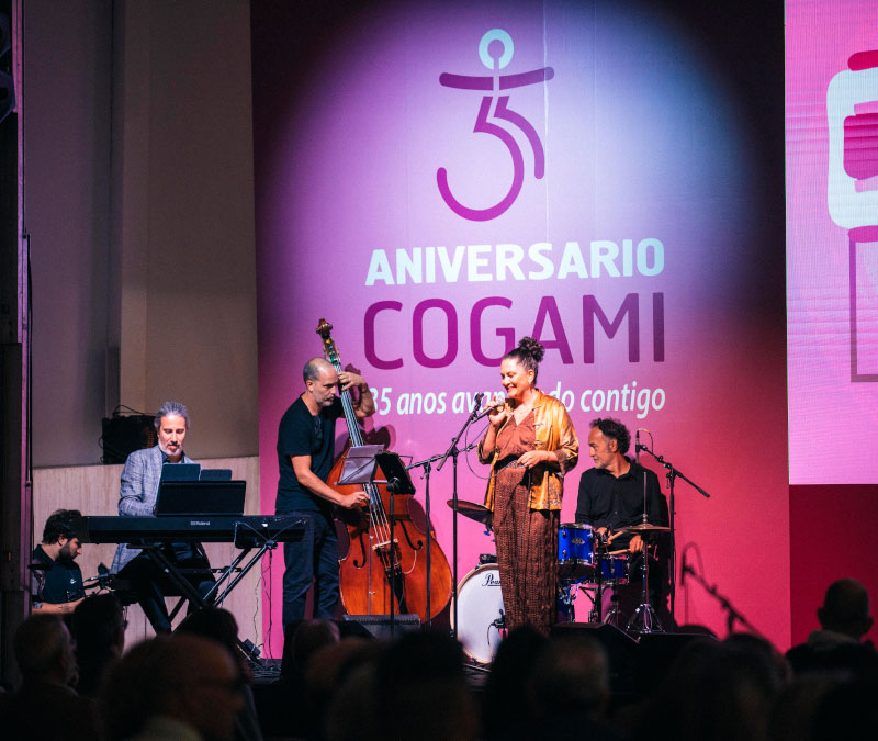 Otra actuación para el 35 aniversario de COGAMI esta vez musical