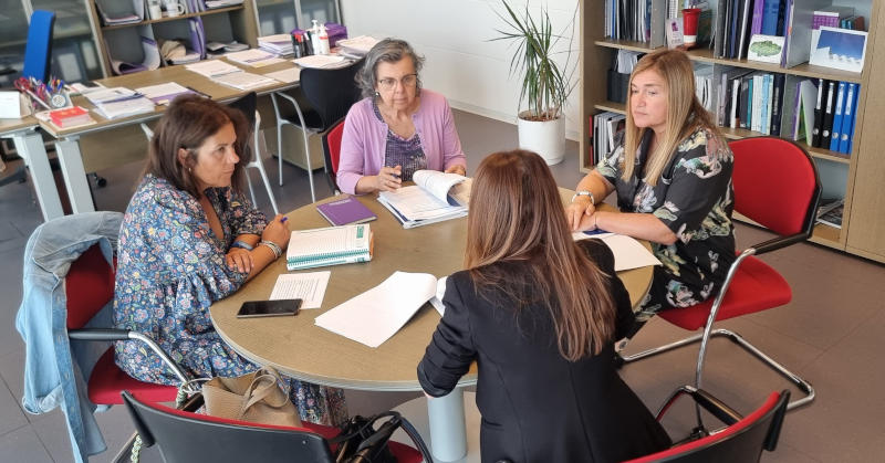 Reunión con la Directoria General de Igualdad